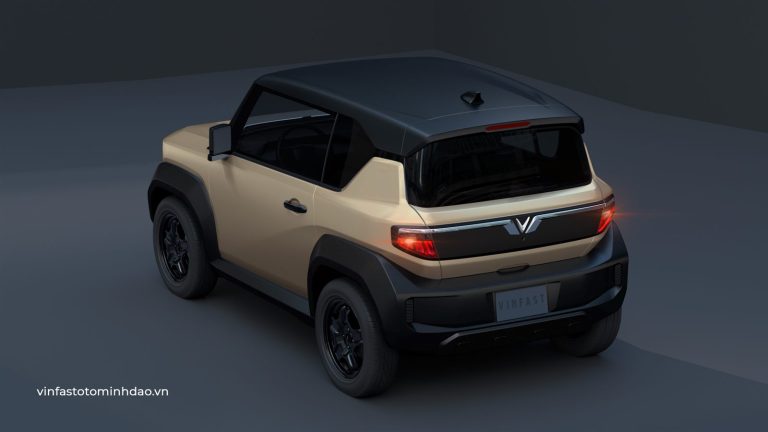 vf3 08 VinFast VF3 duoi xe
