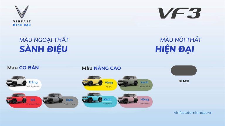vf3 35 mau xe vinfast vf3